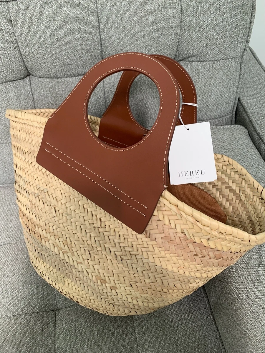 cabas straw bag