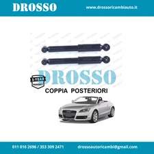 PAIR REAR SHOCK ABSORBERS MONROE AUDI TT MON376228SP