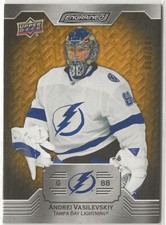2023 2023-24 Upper Deck Engrained Oak #7 Andrei Vasilevskiy 080/349 Tampa Bay