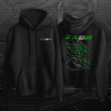 Motorcycle Hoodie for Kawasaki ZX-6R Ninja 2019-2023 Enthusiasts and Riders