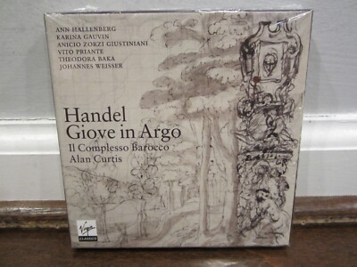 HANDEL: Giove in Argo (3 CD) Ann Hallenberg, Karina Gauvin, Vito Priante  SEALED