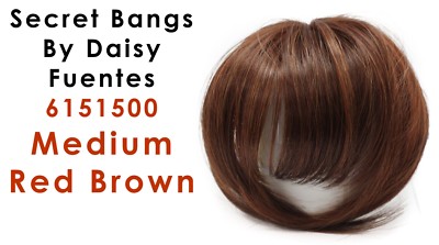 Genuine Salon Style Secret Bangs By Daisy Fuentes 11 Different Color Varieties