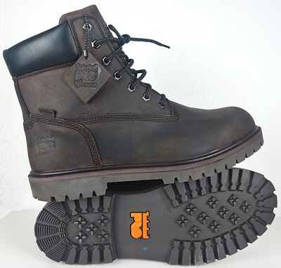 Timberland Pro Sicherheitsstiefel Herren Work Boot Leder Stiefelette Gr.46 NEU