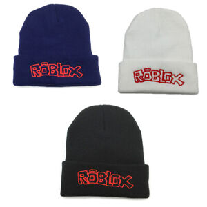 Game Roblox Embroidery Beanie Hat Knitted Bonnet Warm Winter Cap Hip Hop Caps Ebay - roblox winter hat