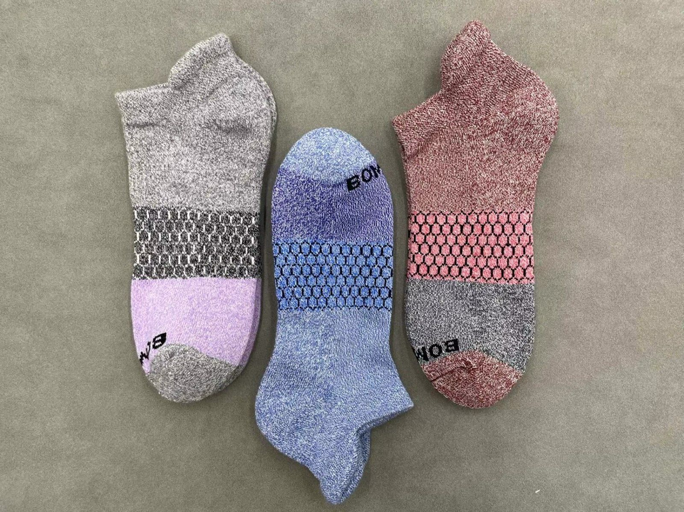 Bombas Ankle Socks 3 Pair BNWT Unisex Medium