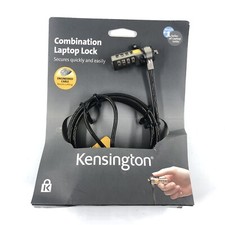 Kensington Combination Cable Lock for Laptops and Other Devices Black K64673AM 