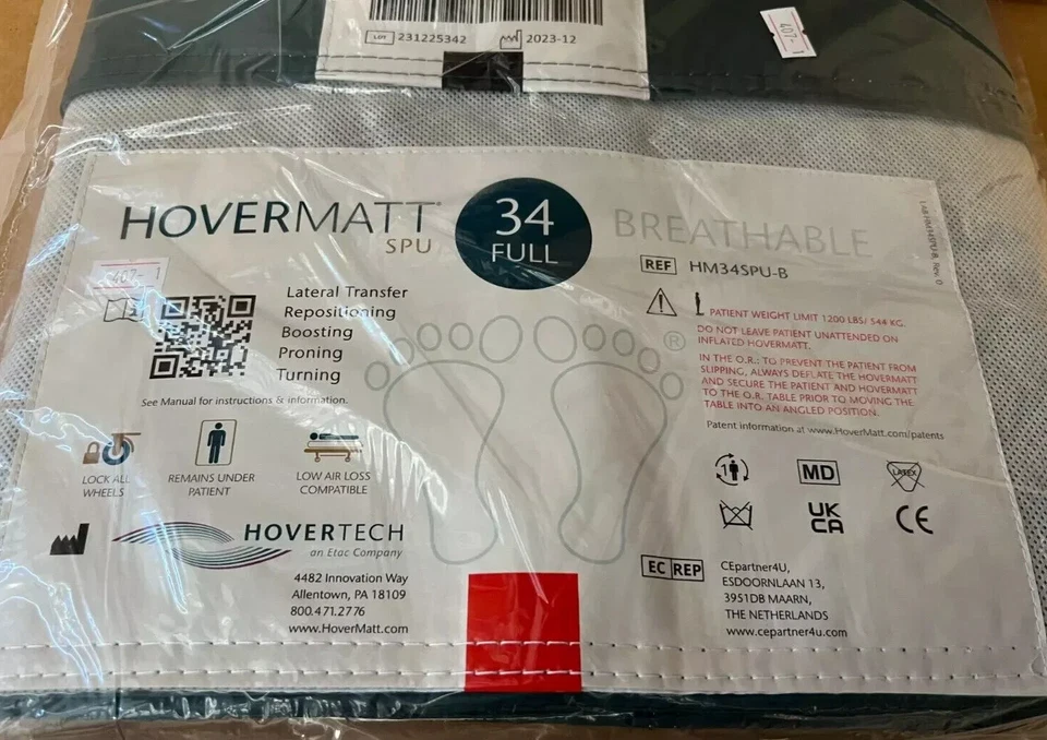 HOOVERMATT HOVERMATT SPU Air Transfer 34''x78'' Ref: HM34SPU-B