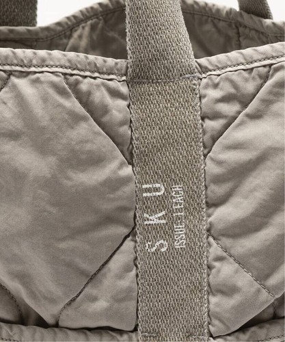 (ASK availability first) JOURNAL STANDARD SAVE KHAKI UNITED QUILTED TOTE BAG new - Picture 9 of 9