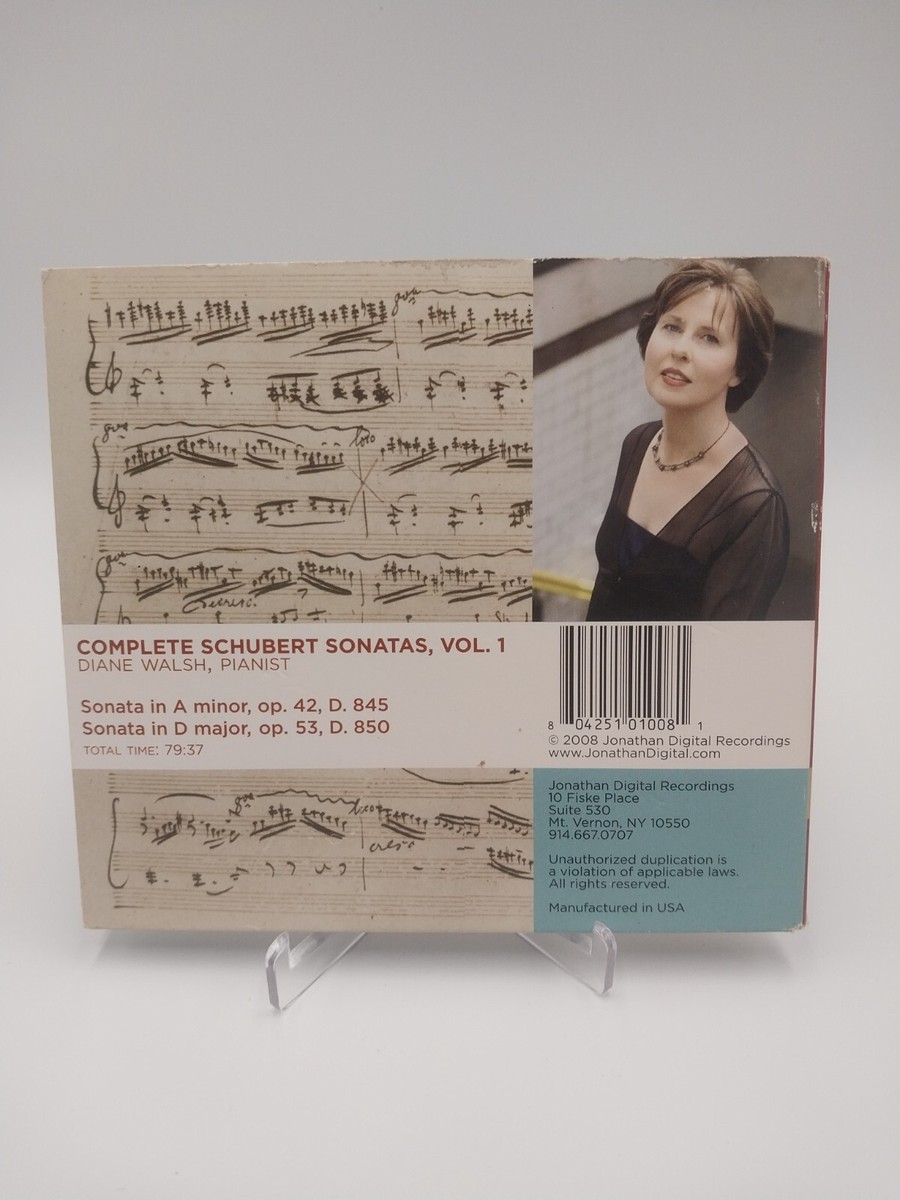 Diane Walsh – Complete Schubert Sonatas Op.42 & Op.53