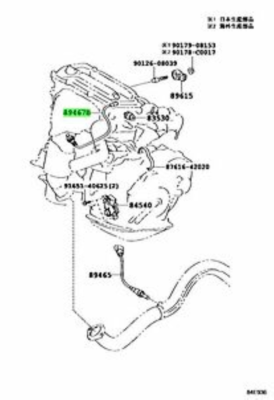 TOYOTA SCION XB Camry RAV4 Air Fuel Ratio Oxygen Sensor Genuine