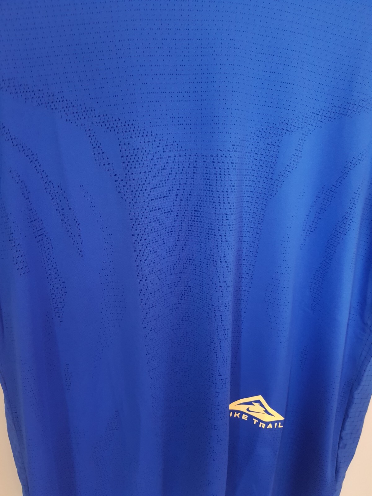 Nike Dri-FIT Rise 365 Men's Trail Running Top Blue Size Small RRP £49.99 BNWT image 3
