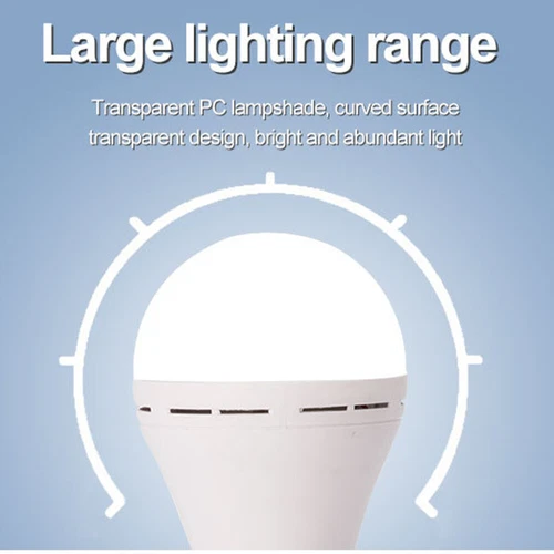 4Pcs LED Rechargeable Emergency Light Bulb 12W Equivalent 1200mAh Battery Backup - Bild 3 von 16