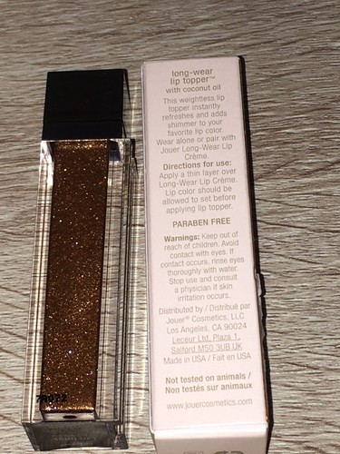 Jouer Long-Wear Lip Topper COCONUT Oil.20 fl oz BRAND NEW IN BOX - Picture 2 of 9
