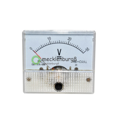 Panel De Voltios Analógicos, Voltímetro Analógico Puntero De 0 A 300 V Voltimetro Analogico Indicador De Voltios Analogico Funcionamiento Suave Nikoumx Herramienta
