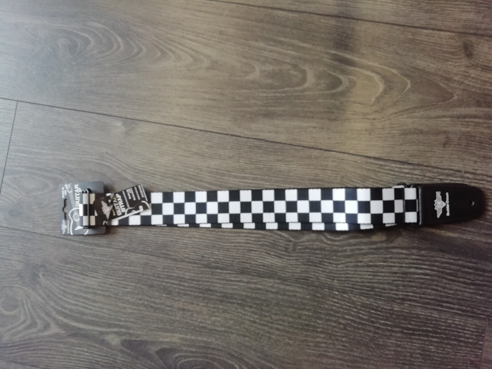 BUCKLE DOWN GUITAR STRAP - CHEQUERS - W20304