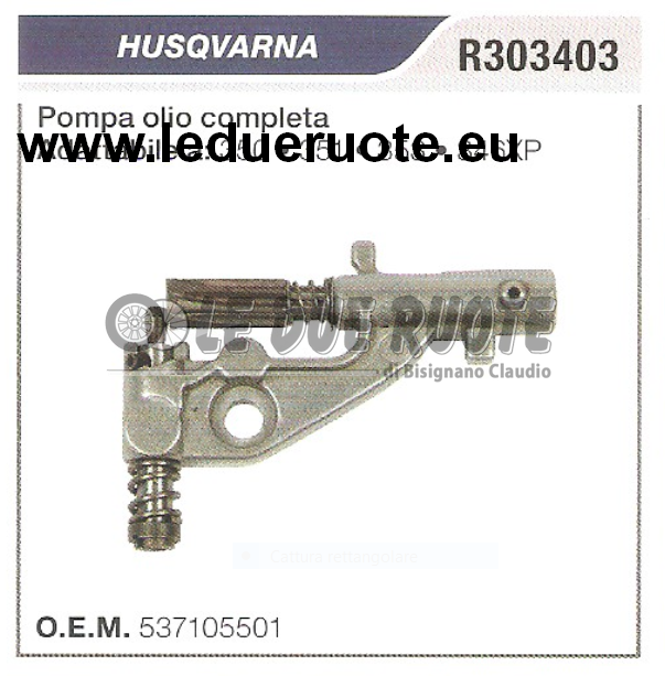 537105501 Pump Oil Complete Chainsaw Husqvarna 350 351 353 346XP High Quality eBay