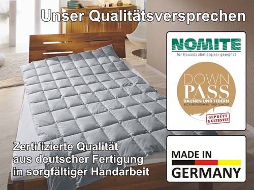 Premium Daunendecke »Typ Eiderdaune« leicht Sommer (Wärmegrad 2) - Bild 3 von 9