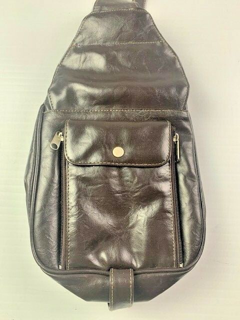 Rugged Basic Gear Leather Single Strap Sling Bag … - image 2