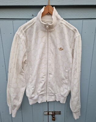 adidas cream tracksuit
