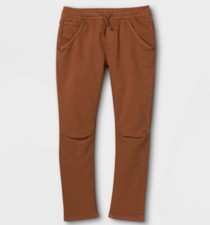 Boys Super Stretch Pull-on Taper Fit Jogger Jeans Cat  Jack Brown Size 18 Husky