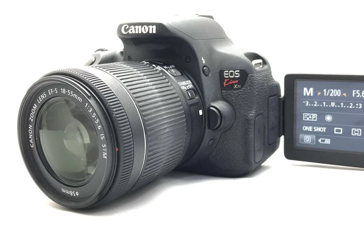 Canon EOS kiss x7i W Lens Kit with Wifi functionInstantly available var
