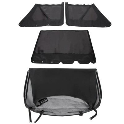 For 1986 - 1994 Suzuki Samurai Replacement Soft Top with Zip Out Tinted Windows