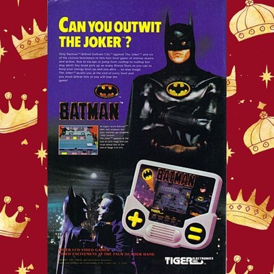 Tiger Batman - großes A3 Poster - Nostalgie - Man Cave - Wanddeko