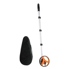 Uimoso Measuring Wheel 6.3” Road Runner Distance Telescoping Handle w/ Back Bag