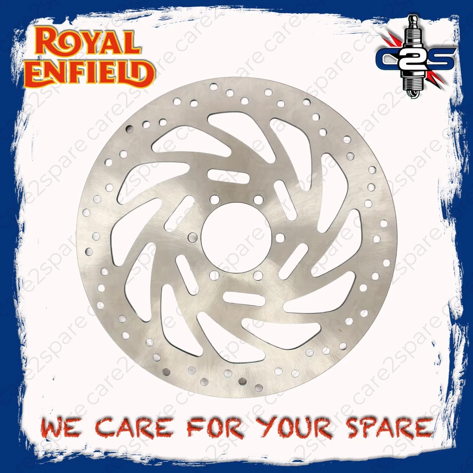 Genuine Royal Enfield front brake disc for Himalayan 411cc Scram 411cc 587310 - Image 2 of 4