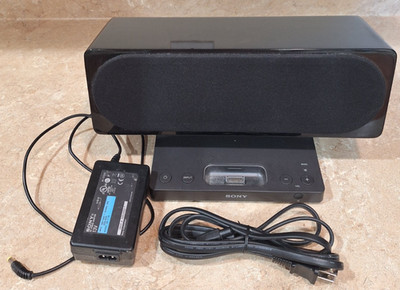 Sony SRS-GU10IP iPod iPhone Audio Speaker 30-Pin System Docking Station Working