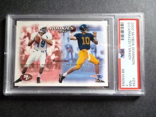 Tom Brady 2000 Skybox Dominion Rookie Card #234 - PSA 7 - NM  💥⚡️