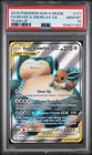 Pokemon Eevee & Snorlax GX Full Art 171/181 Team Up Tag Team GEM MINT PSA 10