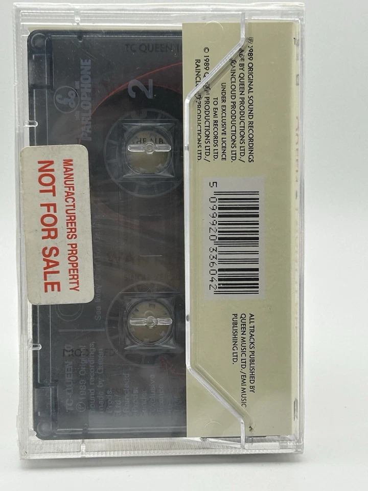Queen I Want It All 1989 Original Cassette With Promo Sticker /sealed  - Image 3 of 4