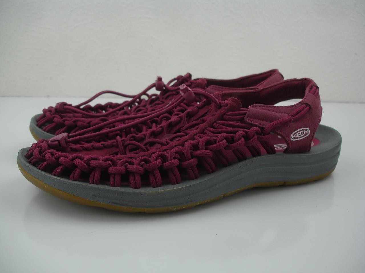 Sandali donna 8 5 M Keen Uneek sneakers slingback elasticizzati elasticizzati rododendro