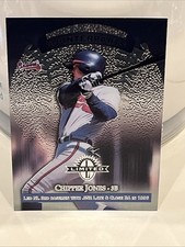 1997 Donruss LIMITED  #23 Chipper Jones Braves DUAL SIDED REFRACTOR