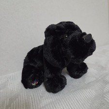 Ganz Webkinz Black Lab Puppy Dog HM136 Plush Stuffed Animal Toy Soft
