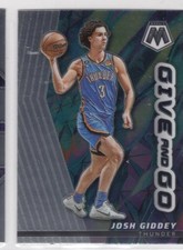 2022-23 Panini Mosaic Give & Go - Josh Giddey #7
