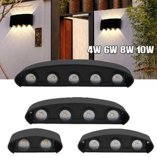 LED Wandleuchte Wandlampe Innen Außen Strahler lampe Up Down 10W 8W 6W 4W IP65