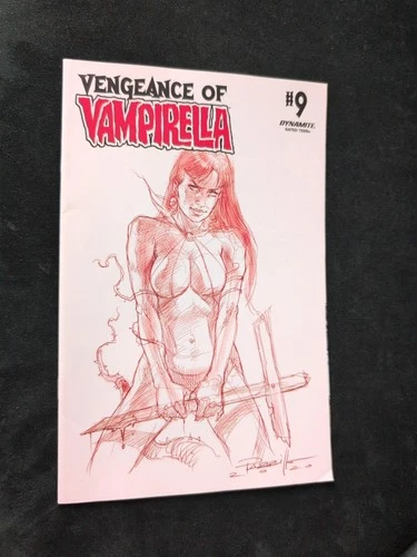 VENGEANCE OF VAMPIRELLA #9 LUCIO PARRILLO BONUS VARIANT 1