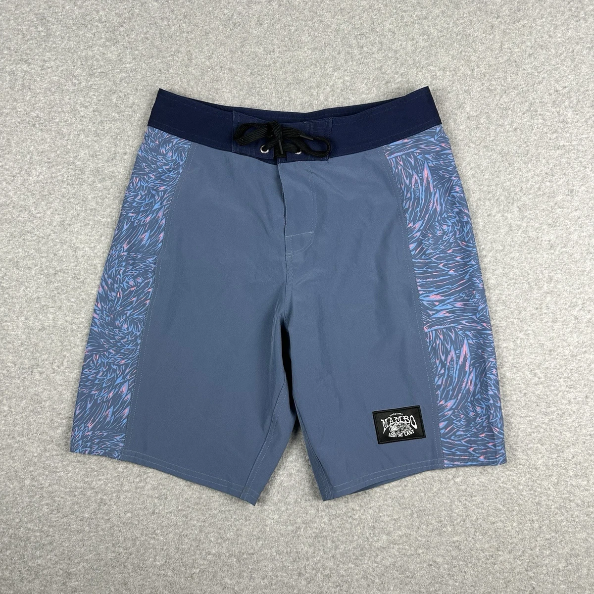 Short De Surf Vintage Mambo - Taille M - 100% Coton - Australie - Occasion Bon état