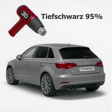 3D-vorgew&ouml;lbt T&ouml;nungsfolie passgenau tiefschwarz 95% Mercedes Citan Tourer W420