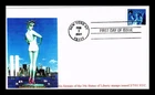 US COVER STATUE OF LIBERTY 34C FIRST DAY ISSUE GG GARY GOZEMA CACHET