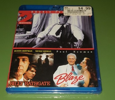 Billy Bathgate/Blaze BD (Blu-ray) Crime Comedy Paul Newman Dustin Hoffman