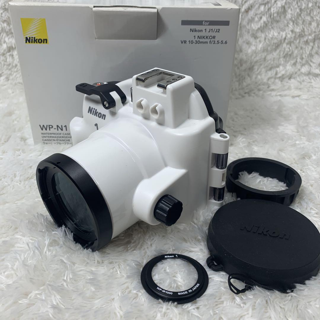 Full of accessories Nikon J1 Zoom Lens Kit+WP-N1 set Camera | eBay