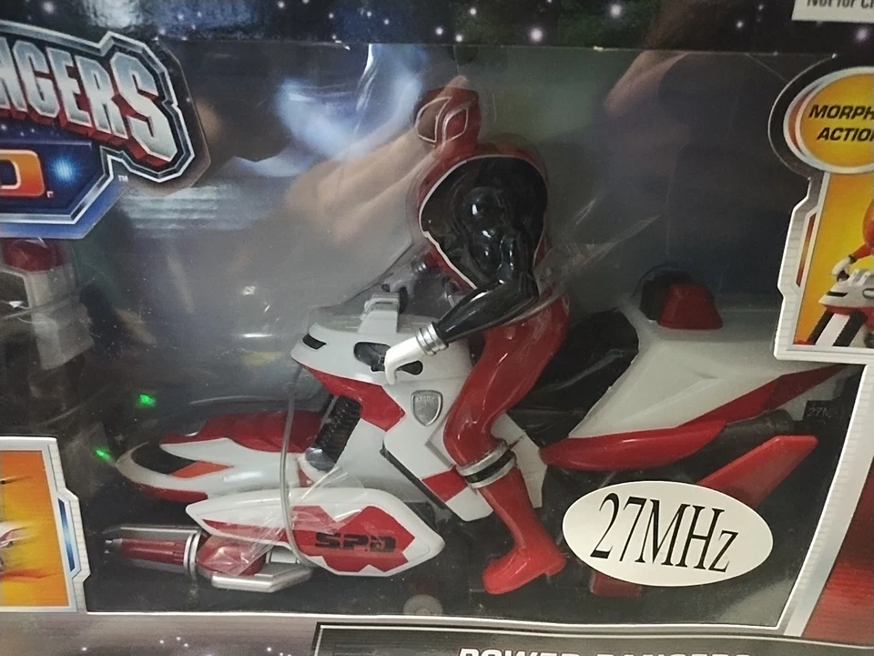 SPD Power Rangers Patrol Cycle 2004 Control Remoto Radio Activado  Foto 3 de 4