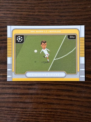 2025-26 Topps UEFA Club Competitions 8Bit Shots 8B-8 Zinédine