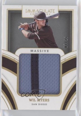 2022 Panini Immaculate Massive Memorabilia /25 Wil Myers #MM-WM 1p5