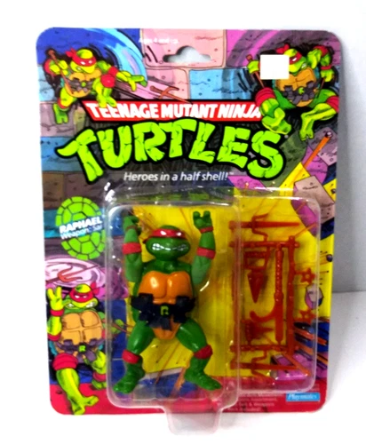 1988 Playmates Toys Teenage Mutant Ninja Turtles Raphael NMMT Action Figure