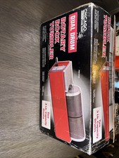 Chicago Electric Power Tools Dual Drum Rotary Rock Tumbler New Open Box