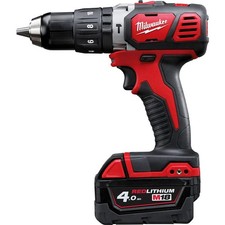 Image of Milwaukee M18BPD-402C 18V Compact Percussion Drill Kit 2 x 4.0Ah Batteries